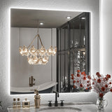 keonjinn backlit bathroom mirror