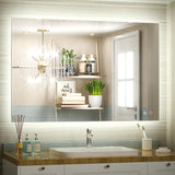 keonjinn backlit bathroom mirror