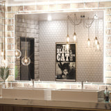 keonjinn backlit bathroom mirror with lights